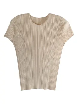 Pleats Please Issey Miyake: Топ с коротким рукавом 