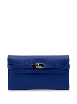 Hermès Pre-Owned: Голубой кошелёк 