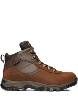 Timberland: Коричневые ботинки 