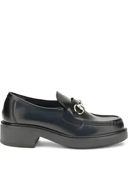 Gucci: Чёрные лоферы  Horsebit