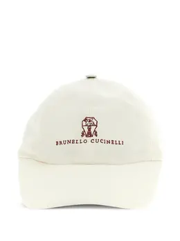 Brunello Cucinelli: Белая кепка 