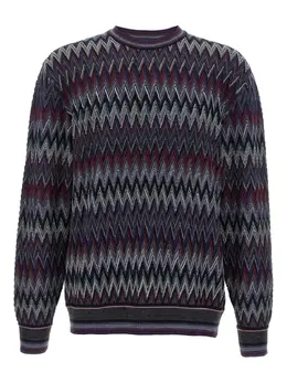 Missoni: Голубой свитер 