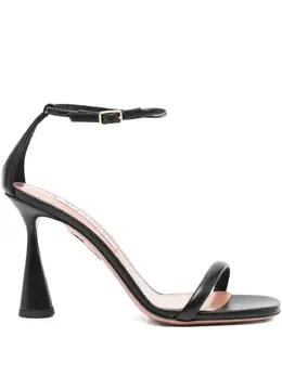 Aquazzura: Чёрные сандалии 
