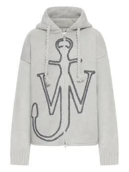 JW Anderson: Толстовка  Anchor из шерсти