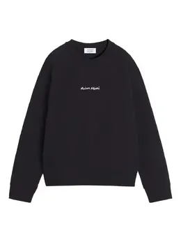 Maison Kitsuné: Свитшот с рукавом реглан 