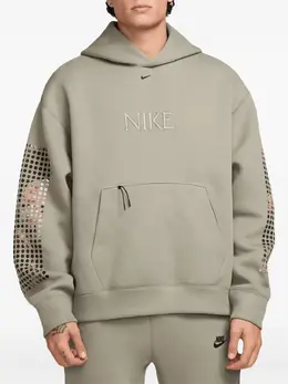 Nike: Толстовка с растительным принтом 