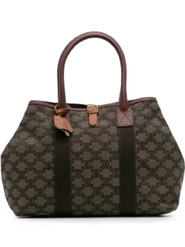 Céline Pre-Owned: Коричневая сумка-шоппер 