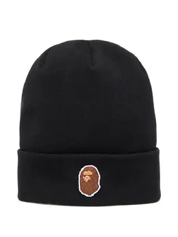A BATHING APE®: Чёрная шапка 