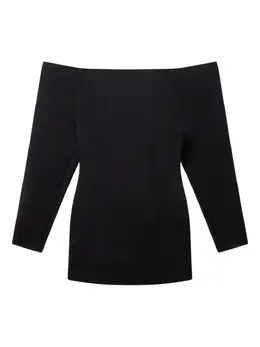 Stella McCartney: Платье с открытыми плечами 