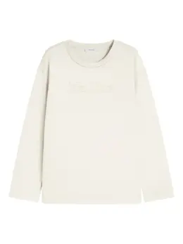 Max Mara: Белый свитшот 