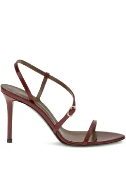Giuseppe Zanotti: Бордовые сандалии 