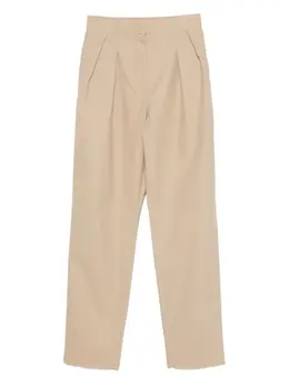 Max Mara: Бежевые брюки 