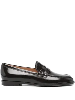 Gianvito Rossi: Коричневые лоферы 