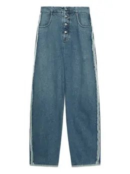 MM6 Maison Margiela: Джинсы на пуговицах 