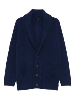 Kiton: Кардиган с воротником 