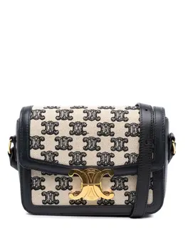 Céline Pre-Owned: Коричневая сумка через плечо 