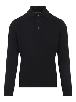 Brunello Cucinelli: Поло с длинным рукавом 