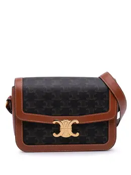Céline Pre-Owned: Коричневая сумка через плечо 