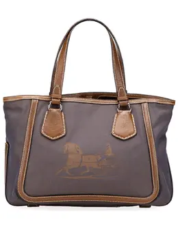 Céline Pre-Owned: Коричневая сумка-шоппер 