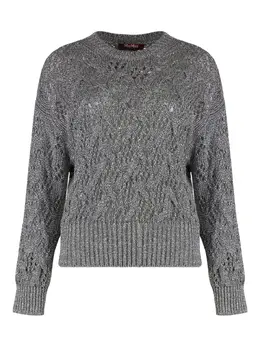 Max Mara: Трикотажный свитер 