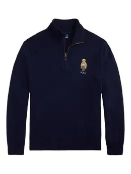 Polo Ralph Lauren: Синий свитер 