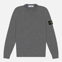 Stone Island: Серый свитер 