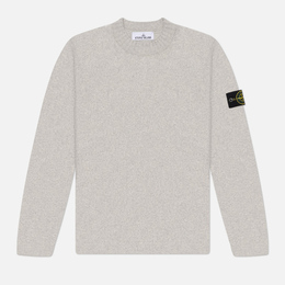 Stone Island: Серый свитер 