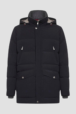 Brunello Cucinelli: Тёмный пуховик 