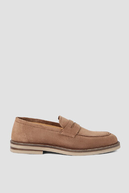 Brunello Cucinelli: Серые туфли 