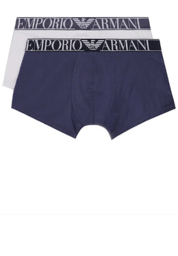Emporio Armani Underwear: Голубые трусы 