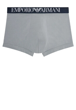 Emporio Armani Underwear: Серые трусы 