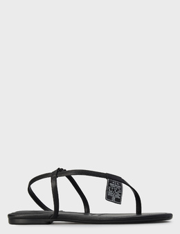 ARMANI EXCHANGE: Чёрные сандалии 