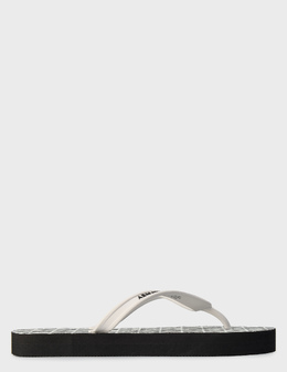ARMANI EXCHANGE: Белые шлёпанцы 