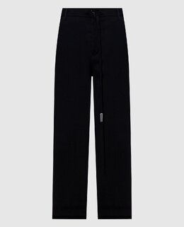 Ann Demeulemeester: Чёрные брюки 