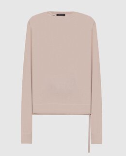 Ann Demeulemeester: Бежевый свитер 