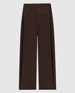 Ann Demeulemeester: Коричневые джинсы 