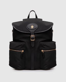 Bally: Чёрный рюкзак 