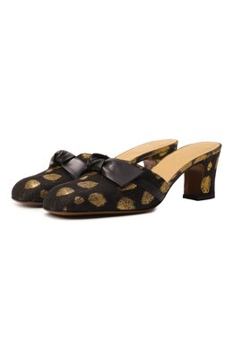 Valentino: Чёрные сабо 