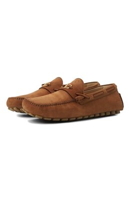 Valentino: Коричневые мокасины 