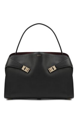 Ferragamo: Чёрная сумка 