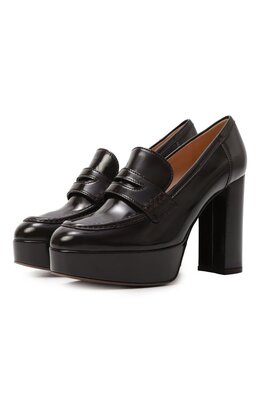 Gianvito Rossi: Коричневые туфли 