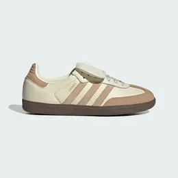 adidas: Бежевые кроссовки  Samba
