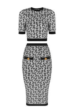 ELISABETTA FRANCHI: Белый костюм 