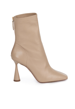 AQUAZZURA: Бежевые ботинки 