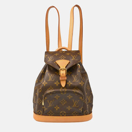 Louis Vuitton: Коричневый рюкзак 