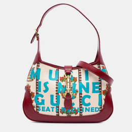 Gucci: Коричневая сумка через плечо  Jackie
