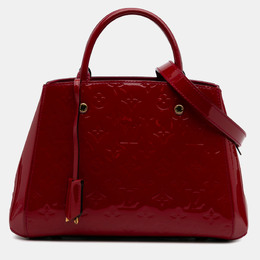 Louis Vuitton: Красная сумка  Montaigne