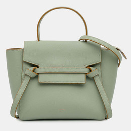 Celine: Зелёная поясная сумка 