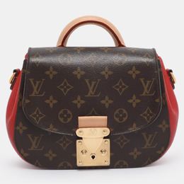 Louis Vuitton: Коричневая сумка 