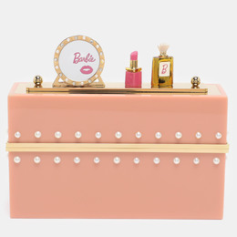 Charlotte Olympia: Розовый клатч 